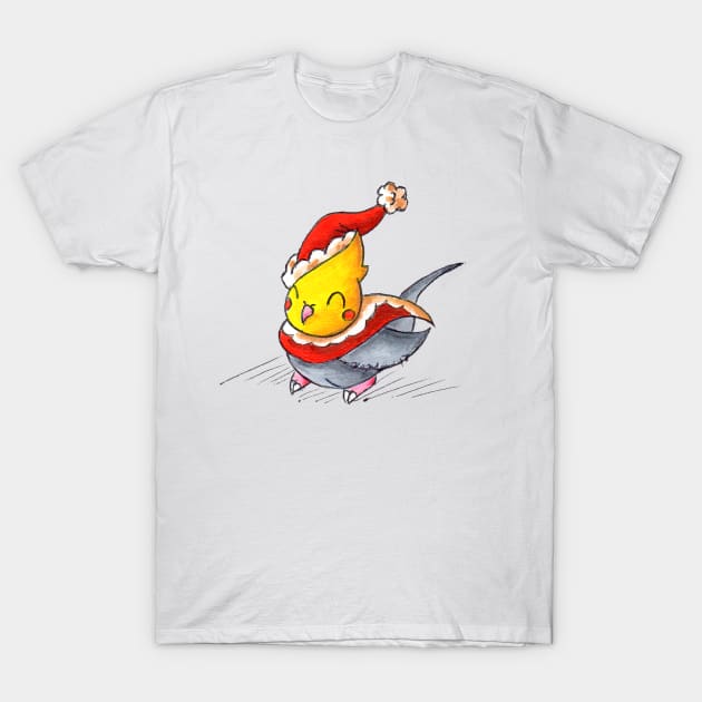 Santa Tiel T-Shirt by KristenOKeefeArt